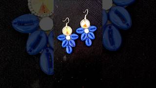 DIY earring navratri special trend trending diy aaishamalviya viralshorts [upl. by Ettenuj]