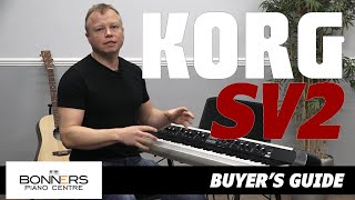 Korg SV2 Stage Piano Review amp UK Buyers Guide [upl. by Ibib]