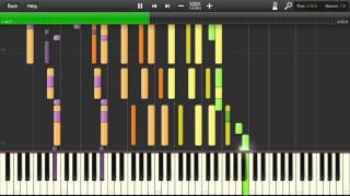 Madonna Borderline Synthesia TranscriptionMIDI HD [upl. by Mccreery]