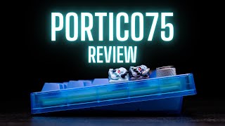 Portico75 Review and Build  Awesome Budget 75 Mechanical Keybaord [upl. by Leamsi412]