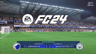 FC 24  Kobenhavn 1 Manchester City 1  Champions League [upl. by Lamoureux]