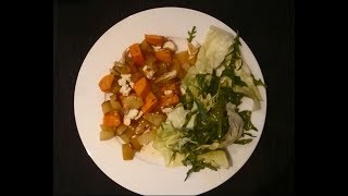 Vegetarischer SüßkartoffelKartoffelFenchelAuflauf  Ein Lieblingsessen HD Quality [upl. by Jeanna]