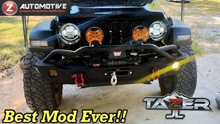 TAZER Mini Jl install and initial settings change Best modern Jeep mod [upl. by Nyad]