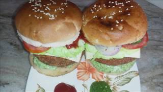 Burger  How To Make Paneer Tikki Burger In Easy Way  Mayonnaise Cheese Burger  INDIAN KITCHEN [upl. by Najed622]