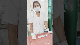 Important blood test in pregnancy to save the mother nursing medical trending viralvideo [upl. by Wertz146]