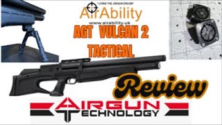 100 AGT VULCAN 2 TACTICAL  REVIEW A very high quality capable stylish and accurate air rifle [upl. by Moonier]