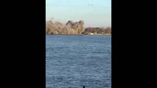 Edison power plant implosion Marysville Michigan [upl. by Mcbride]