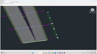 Divided Roadway Median Modelling in Civil 3D [upl. by Hecklau988]