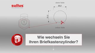 Briefkasten o Hebelzylinder austauschen [upl. by Boru348]