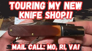 Touring My NEW Knife Shop amp Mail Call from Different States [upl. by Priest]