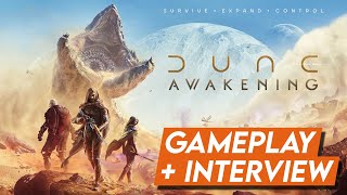 Dune Awakening is planning MMOassive things Gameplay  Interview  Gamescom 2024 [upl. by Wester595]