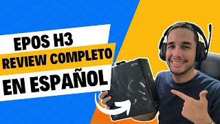 Unboxing y review completo EPOS H3 en español [upl. by Narra]