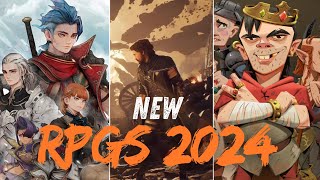 Top 10 New TurnBased RPG Announcements Of 2024 [upl. by Widera]