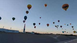 Albuquerque Balloon Fiesta 2024 Time Lapse [upl. by Radborne]