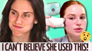 Esthetician Reacts  38 Step Skincare Routine From Riverdales Madelaine Petschs Beauty Secrets [upl. by Llehcar]