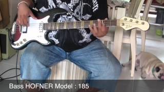 Bass HOFNER Model  185 [upl. by Golightly146]