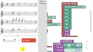 BLOCKLY Games  MUSIC  Level 9 [upl. by Rockwood]