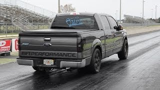 Fastest F150 Ecoboost Quarter Mile 14 built and tuned by MPT Performance  Faster Times Available [upl. by Mckale]