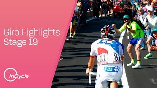 Giro dItalia 2017  Stage 19 Highlights  inCycle [upl. by Norean]