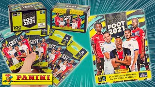 PANINI FOOT 2021 Le pack de démarrage et plus de 1000 vignettes à venir [upl. by Leoj438]