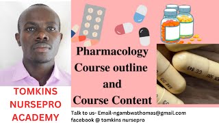 COURSE OUTLINE FOR BASIC PHARMACOLOGY SERIES [upl. by Llenwad]