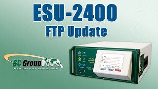 ESU2400 Electrosurgical Unit Analyzer FTP Update [upl. by Ayatal]