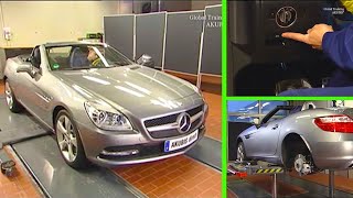 So bringst du die Bremsklötze deines MercedesBenz SLK in die Montagestellung  R172 [upl. by Cinelli]