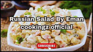 Russian Salad By Eman cookingz official [upl. by Dowell]