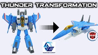 Transformation Deformation Space DS01R Thunder [upl. by Eidak]