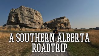 A SOUTHERN ALBERTA ROADTRIP  SILENT TRAVEL VLOG  4K [upl. by Francisca421]