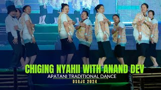 Apatani Traditional Dance  Chiging Nyahii with Anand Dev [upl. by Annavoeg261]