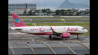 ✈️XPlane 1155 HD Airbus A320N Azul Outubro Rosa🛫SBCOSBKP🛬ON IVAO [upl. by Hajed]