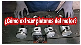 ¿cómo extraer pistones del motor [upl. by Schweitzer]