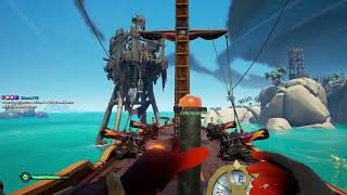 GOLD HOARDERS DISTINCTION TIME  Sea of Thieves w Ash amp Misaki [upl. by Nnayram]