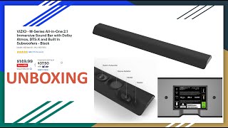 NO FACE ENERGY VIZIO  MSeries AllinOne 21 Immersive Sound Bar w Dolby AtmosDTSX Unboxing [upl. by Ewold464]