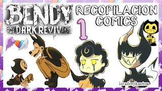 Bendy and the Dark Revival  Mega Recopilación Comics 1  Fandub Español BATDR [upl. by Valoniah]