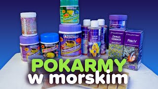 Pokarmy w morskim akwarium [upl. by Yelruc]