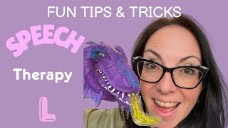 Effective and fun speech therapy strategies to get your child to produce the L sound correctly [upl. by Ecargyram352]