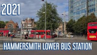 Hammersmith Lower Bus Station 2021 [upl. by Stacia775]