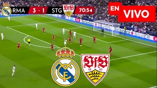 🔴 REAL MADRID VS STUTTGART PARTIDO EN VIVO  CHAMPIONS LEAGUE  JUEGA MBAPPE [upl. by Lledyr]