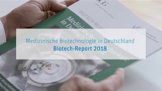 Medizinische Biotechnologie in Deutschland  BiotechReport 2018 [upl. by Llerot]