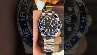 Rolex GMT Master II Batman 3285 Automatic Movement Sapphire Waterproof rolex watch luxurywatch [upl. by Acinomahs]