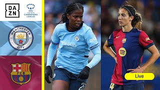 Manchester City vs Barcelona  UEFA Women’s Champions League Matchday 1 Preview Show [upl. by Eelame773]