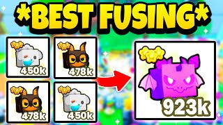 NEW BEST FUSING METHOD To Get RAINBOW SUPERIOR IMP amp SUPERIOR PETS In PET SIMULATOR 99 ROBLOX [upl. by Eugirne145]