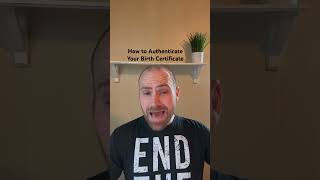 Authenticate Your Birth Certificate Today ￼ [upl. by Lorrimer]