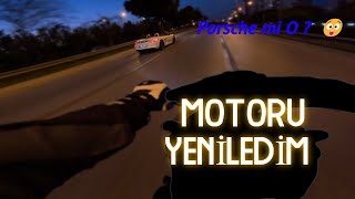 MOTORUMU YENİLEDİM EFSANE OLDU motovlog 46 [upl. by Assiruam]