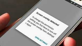 Screen Overlay Detected Solved Permanently Fixed turn off screen overlay 2021 [upl. by Nevin]