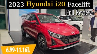 New Hyundai I20 Facelift 2023 full overview  Hyundai I20  Born Magnetic [upl. by Beane]