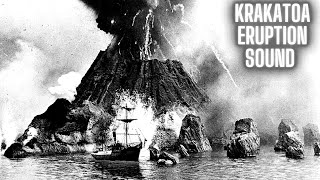 Krakatoa Eruption Sound Recorded 1883 🌋 [upl. by Gayn]