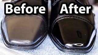 How To Shine Your Shoes OG Style Using Only Kiwi Polish For Beginners [upl. by Danelle410]